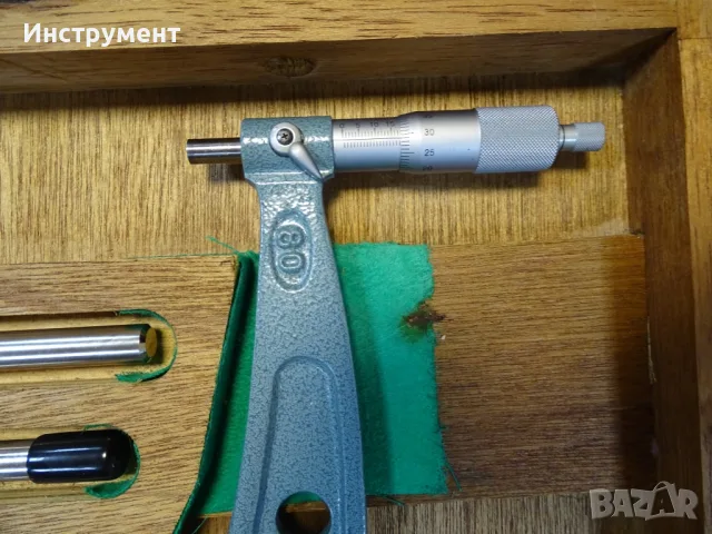 Микрометър Mitutoyo 104-146 OMC-800 outside micrometer 700-800mm, снимка 4 - Други инструменти - 56129393