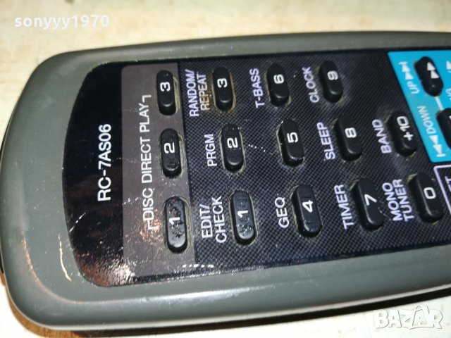 AIWA RC-7AS06 AUDIO REMOTE 0909211048, снимка 5 - Други - 34075726