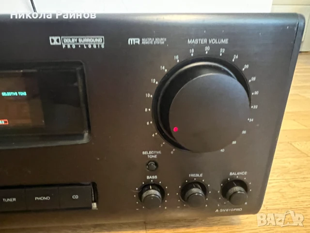 HiFi  Ресийвър ONKYO A-SV610PRO Транзисторен, снимка 3 - Ресийвъри, усилватели, смесителни пултове - 51326561