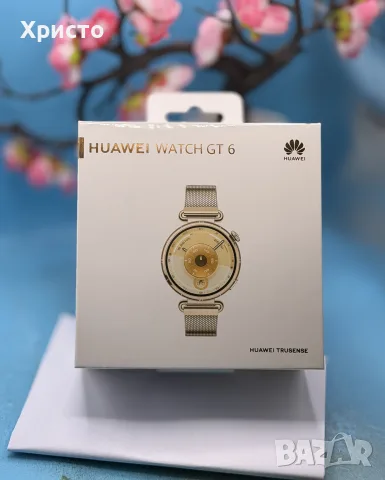 НОВ!!! Дамски смарт часовник Huawei Watch GT 6, 41ММ, Gold, снимка 2 - Смарт часовници - 55892373