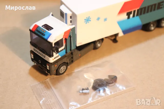 AMW 1:87 H0 RENAULT MAGNUM КАМИОН TIR МОДЕЛ ВЛЕКАЧ, снимка 4 - Колекции - 49923915