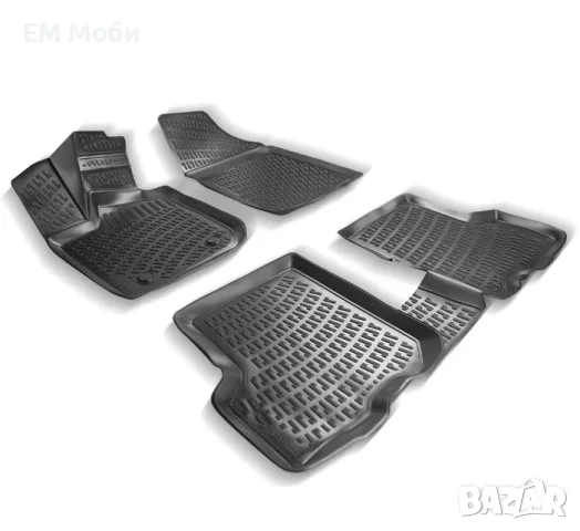 Гумени Стелки Rizline 3D тип Легени К-кт 4 части за DACIA Duster Jogger Sandero Lodgy Logan Dokker