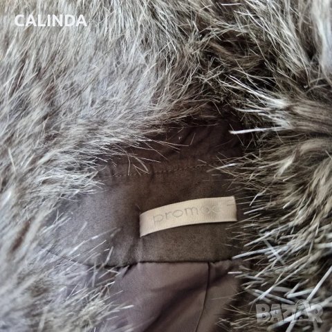 Promod зимно елече с яка от косъм, снимка 4 - Елеци - 47774250