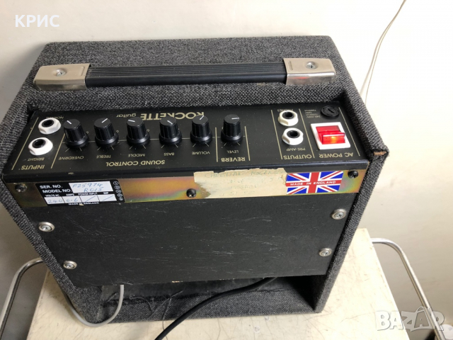 Session Rockette Guitar Amp Combo, снимка 12 - Тонколони - 36394958