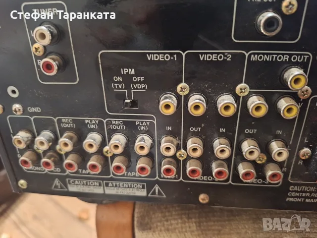 усилвател със радио тунер ONKYO A- SV620, снимка 11 - Ресийвъри, усилватели, смесителни пултове - 55840008