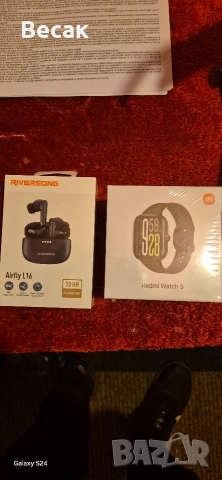 redmi watch 5 и слушалки