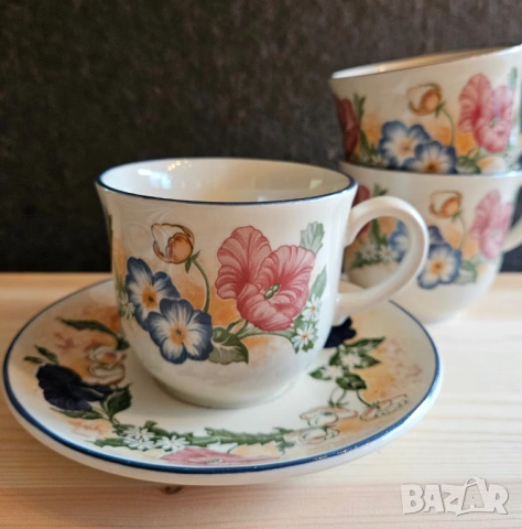 Английски двоен сет за кафе или чай