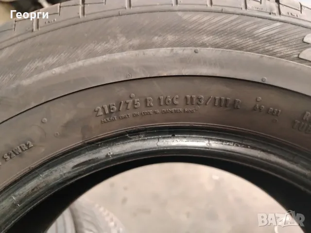2бр.летни гуми 215/75/16C Barum, снимка 6 - Гуми и джанти - 55799184