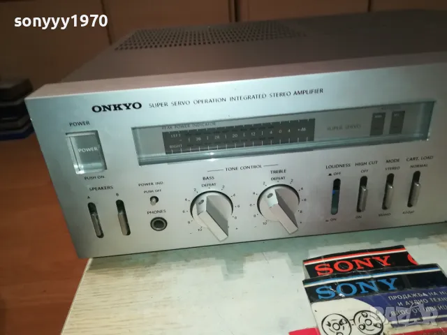 ONKYO A-35 STEREO AMPLI-MADE IN JAPAN-ВНОС SWISS 2704251121LNWC, снимка 8 - Ресийвъри, усилватели, смесителни пултове - 50052479