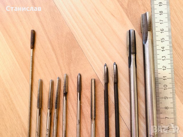 Удължени метчици (инструментална стомана), снимка 2 - Железария - 35546431