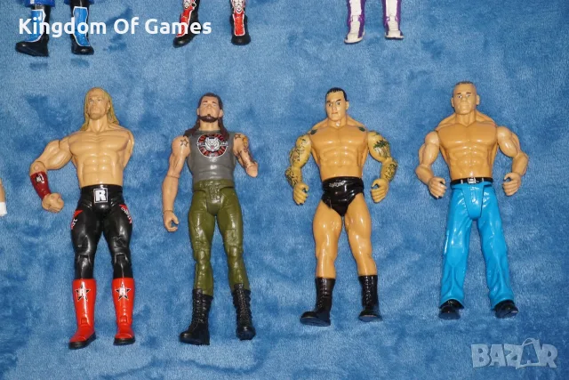 Кеч Фигури със ЗАБЕЛЕЖКИ Rusev/Edge/CM Punk/Val Venis/The Miz/Lana/Bobby Fish/Paul London/Triple H, снимка 7 - Колекции - 54320732