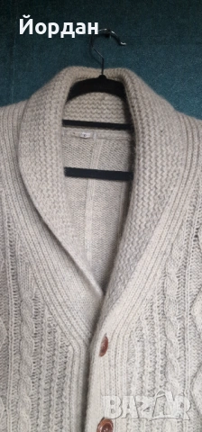 МЪЖКА ЖИЛЕТКА – вълна , размер – L, снимка 3 - Пуловери - 53289968