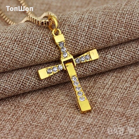 Кръст колие Вин Дизел ХХХ – Бързи и Яростни, снимка 5 - Колиета, медальони, синджири - 30296080