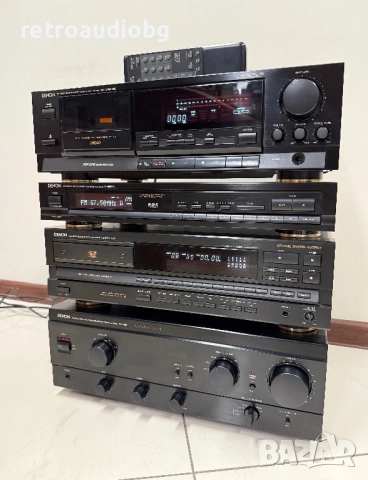 🔉Ретро аудио сет DENON - усилвател, CD, триглав дек, тунер🔉, снимка 2 - Аудиосистеми - 52258580