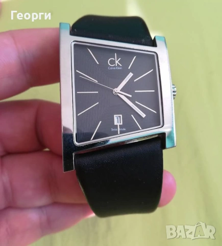 Продавам 100% оригинален часовник на Kalvin Klein. Часовника е използван много за кратко в перфектно