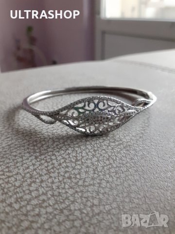 НОВА Уникална сребърна гривна 16.6грама, снимка 7 - Гривни - 27314100