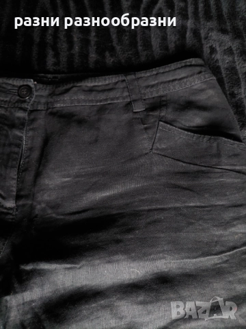 Дамски ленен панталон_голям размер #5, снимка 6 - Панталони - 51959373