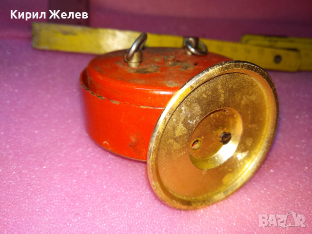 SLAVA MADE in USSR Стар КОЛЕКЦИОНЕРСКИ РУСКИ БУДИЛНИК МЕХАНИЧЕН НАСТОЛЕН ЧАСОВНИК СЛАВА СССР 43025, снимка 9 - Антикварни и старинни предмети - 44534253