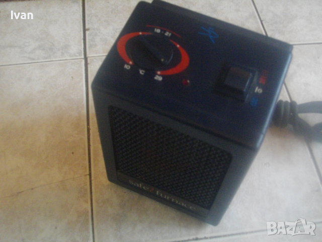 1,5 KW/1500W-Холандски Мини Ел.Отоплител Печка Строителна-Старо Качество-Отличен-10-29Градуса Целзий, снимка 18 - Други инструменти - 44817554