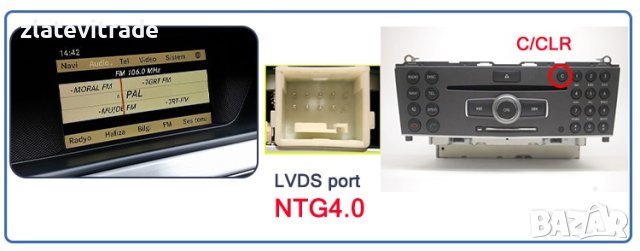 MERCEDES BENZ GLK CLASS X204 NTG 4.5, 2013-2015 - 12,3" Андроид Навигация, 9558, снимка 3 - Навигация за кола - 40364985