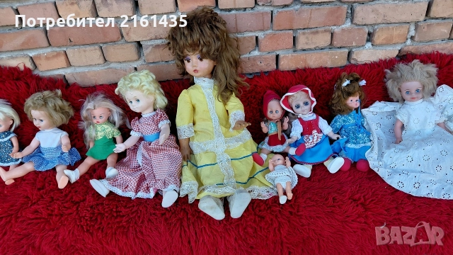 Кукли от времето на соца. Български и от СССР. , снимка 7 - Колекции - 52980699