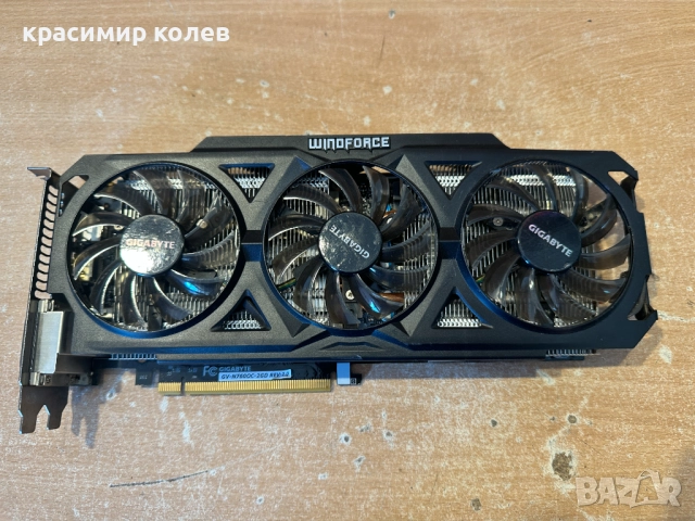 видеокарта "Gigabyte GeForce GTX 760 WindForce 3X", снимка 2 - Видеокарти - 52924592
