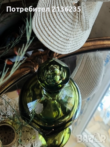 Кристална гарафа Bohemia, снимка 7 - Антикварни и старинни предмети - 51939823