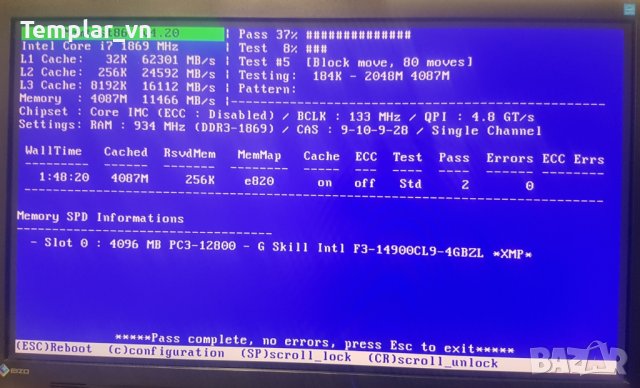 GSKILL OCZ  KINGSTON CORSAIR 4 gb DDR3-1600 //CORSAIR 4x1 DDR2/3 идр., снимка 2 - RAM памет - 36650122