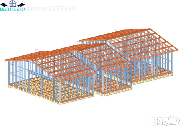 Къща,Бунгало,Преместваема къща,Сглобяеми къщи,Модулни,Жилищни-126м², снимка 2 - Строителни материали - 44177058