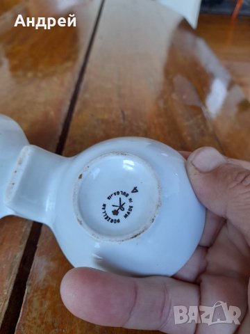Стара порцеланова солница #20, снимка 4 - Антикварни и старинни предмети - 42058940