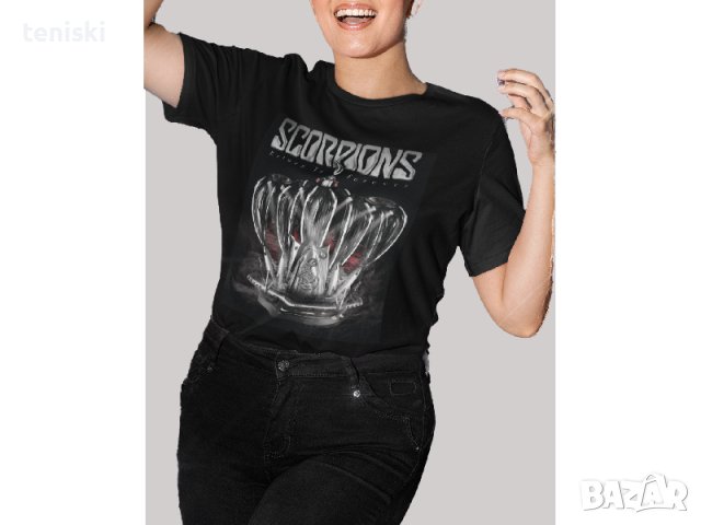 Дамски тениски Scorpions, снимка 2 - Тениски - 42354381