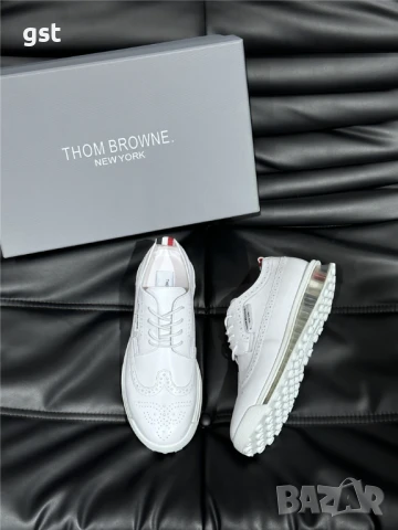 Уникални Редки дизайнерски Thom Browne мъжки маратонки спортни обувки, снимка 9 - Спортно елегантни обувки - 50489289
