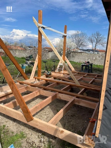 Бунгало за отдих / от дървена конструкция /, снимка 13 - Други услуги - 54332283