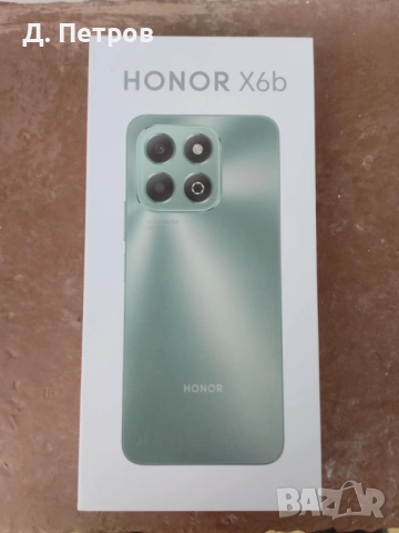 Смартфон GSM HONOR X6B BLACK 6.56 ", 128 GB, RAM 4 GB, 50+2 MP, снимка 5 - Телефони с две сим карти - 52964172