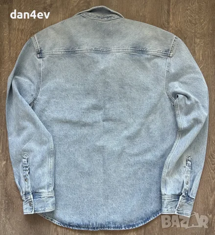 дънкова риза-яке Calvin Klein Jeans, снимка 11 - Ризи - 55950603