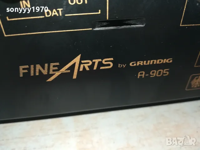 FINE ARTS A-905 STEREO AMPLIFIER-ВНОС SWISS 1402251954, снимка 12 - Ресийвъри, усилватели, смесителни пултове - 49131971