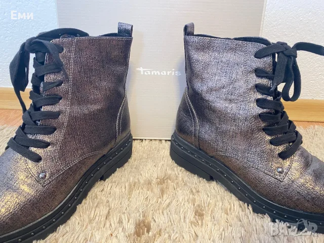 Оригинални зимни боти Tamaris, снимка 2 - Дамски боти - 56243348