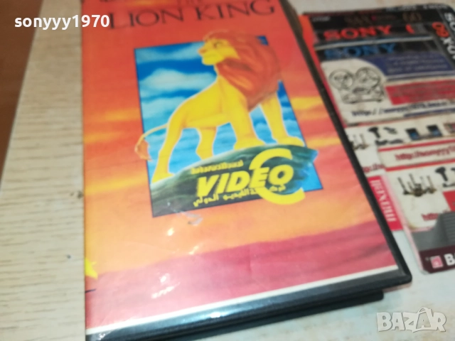 THE LION KING-VHS VIDEO TAPE 1809251602, снимка 5 - Други жанрове - 51758815
