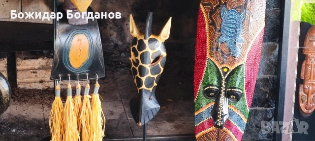 Декорация за дом маски туземец жираф гущер, снимка 7 - Декорация за дома - 52720311
