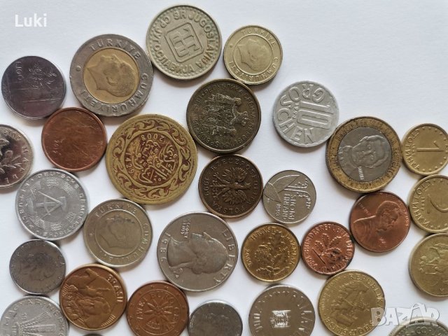 45 монети от 23 държави , снимка 5 - Нумизматика и бонистика - 38803365