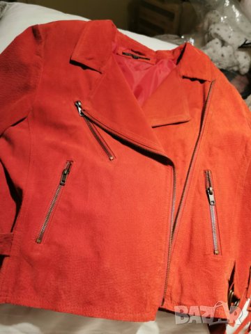 Естествена кожа марково яке  естествен велур, снимка 4 - Якета - 35517025