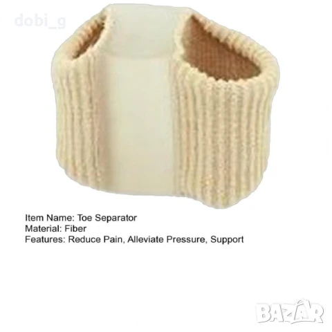 Силиконов разделител за пръстите на краката, коректор за корекция на палеца, снимка 5 - Други - 50946175