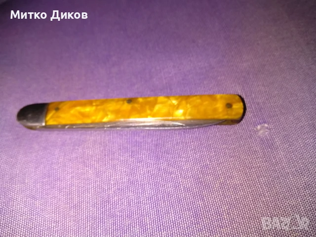 Ножче Велико Търново дълго седеф без луфт, снимка 2 - Ножове - 50517299