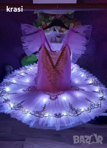 Рокли и пачки за деца - балет, гимнастика, танци. Коледен подарък, за рожден ден, снимка 7 - Детски рокли и поли - 48036692