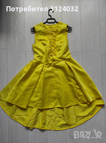 Продавам официална жълта рокля в Рокли в гр. Благоевград - ID36421803 —  Bazar.bg