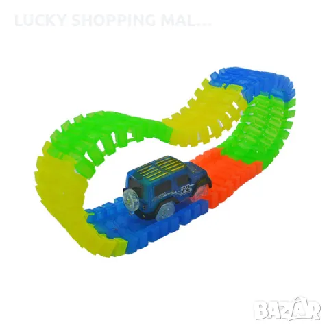 Светеща писта Magic Tracks 220 части , снимка 4 - Коли, камиони, мотори, писти - 47971471