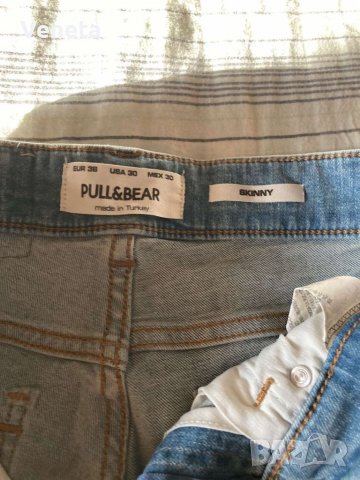 Мъжки дънки Pull & Bear, 38 размер, снимка 2 - Дънки - 37910389