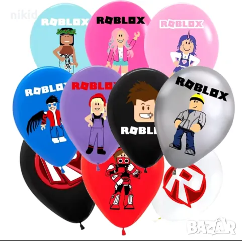 roblox Роблокс Обикновен надуваем латекс латексов балон парти, снимка 4 - Други - 29315150