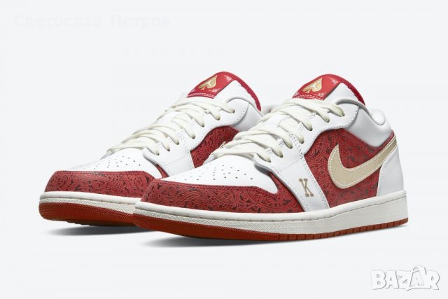 Nike Air Jordan 1 Low Spades SE Найк Обувки Размер 42 