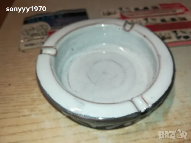 ПЕПЕЛНИК КЕРАМИКА 11Х3СМ 0202251921, снимка 10 - Антикварни и старинни предмети - 48934113